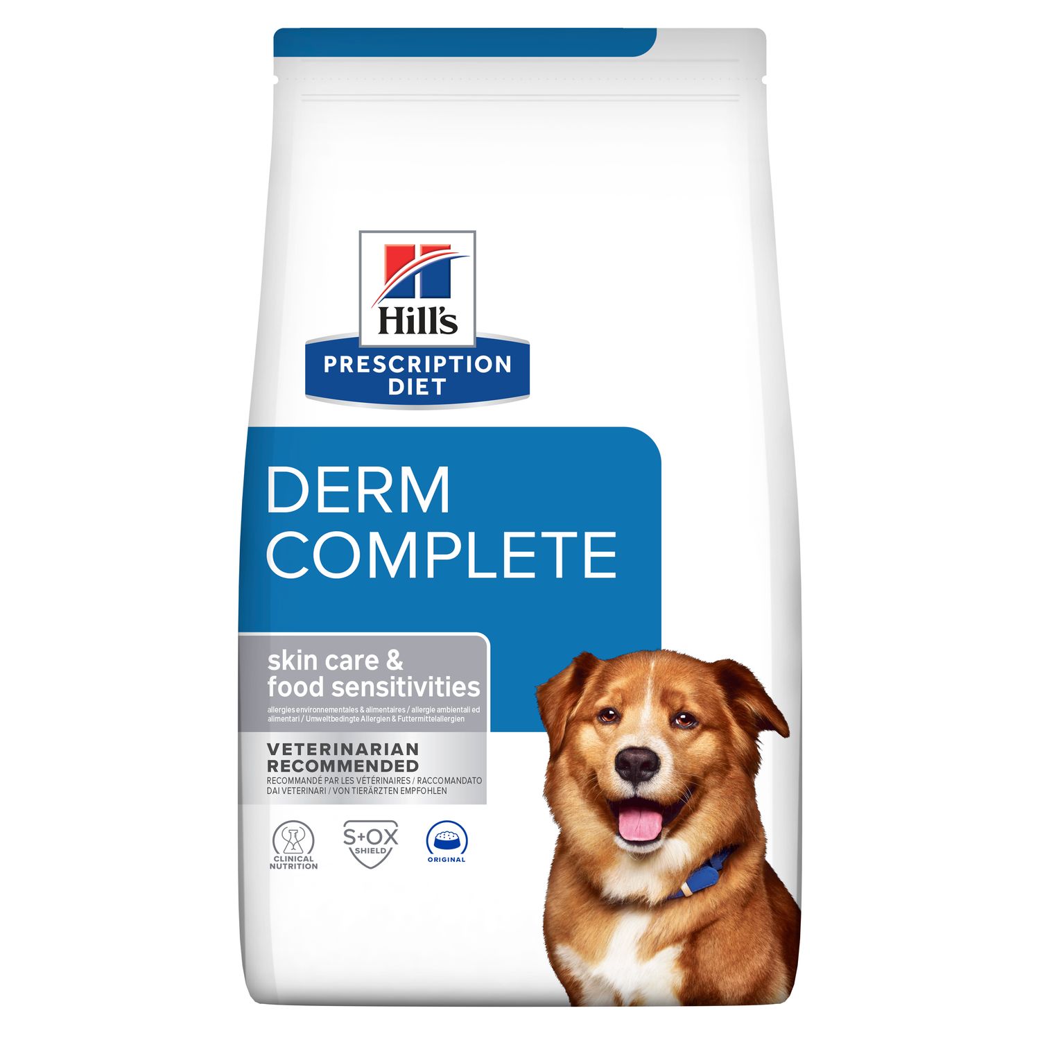 Hill’s Prescription Diet Derm Complete Dry Food Bag